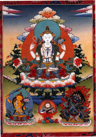 4 Arms Avalokiteshvara