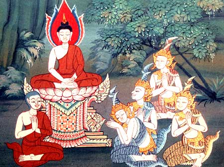 Turning the Wheel of the Dhamma