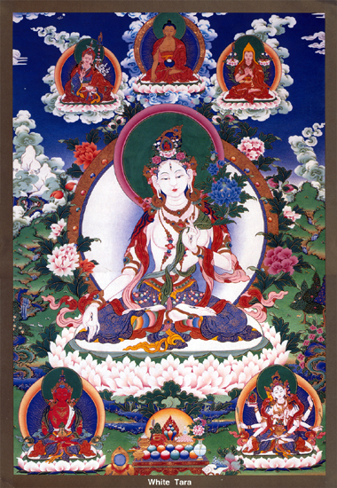 White Tara Thangka